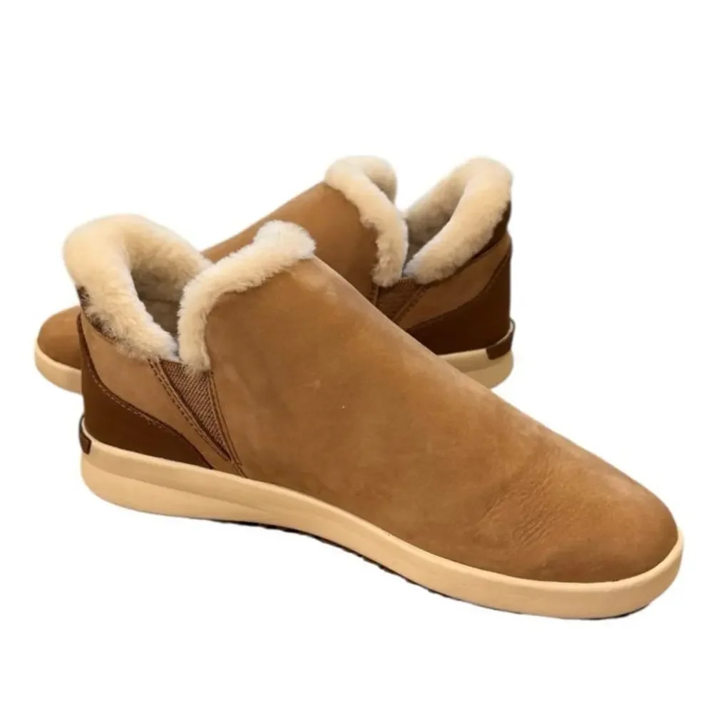 OluKai Mālua Hulu Waterproof Shearling Lined Winter Boots NWOB Womens 8.5